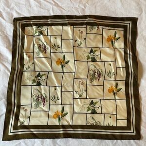 TUCKERNUCK FLORAL SILK SCARF
